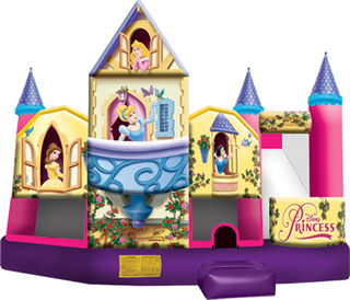 Disney Princess 3D Inflatable Combo Unit